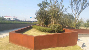 云霄耐候钢挡土墙